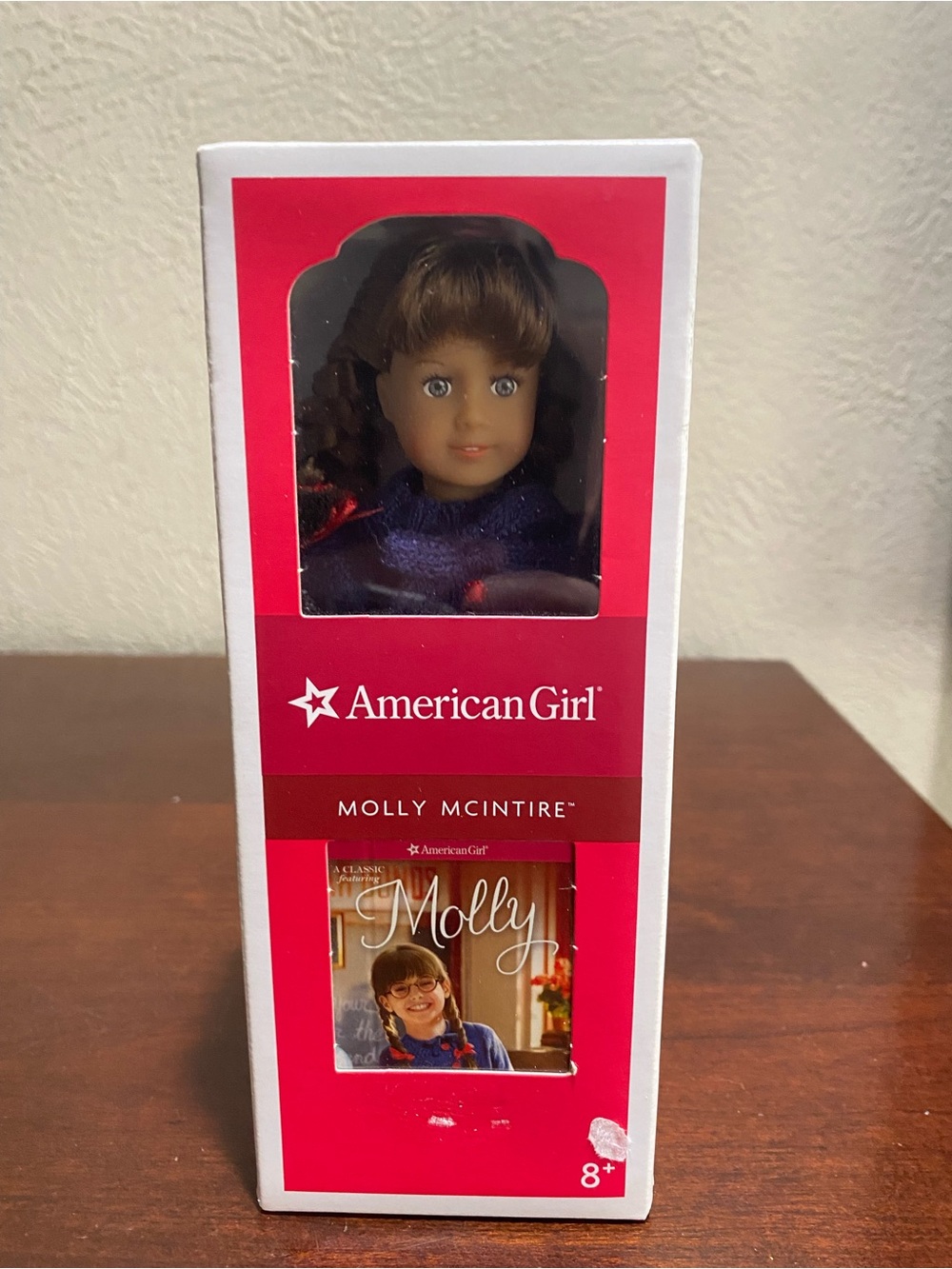 American Girl Doll, Molly Mcintire Mini Doll, 6.5 inches with a Mini Book